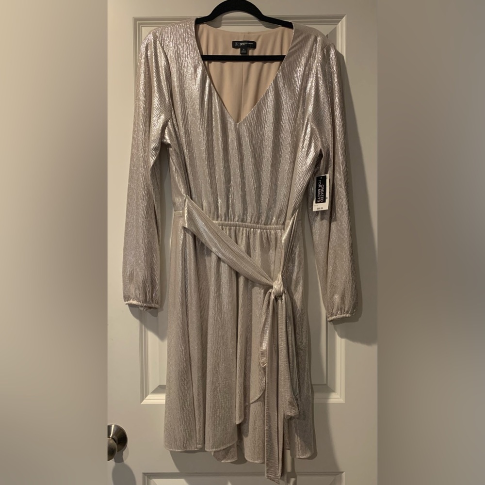 NWT International Concepts Shimmer Dress Size 12
